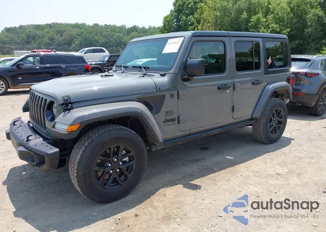 2023 Jeep Wrangler 4-Door Freedom 4X4 z USA, uszkodzony, nr VIN 1C4HJXDG6PW576179